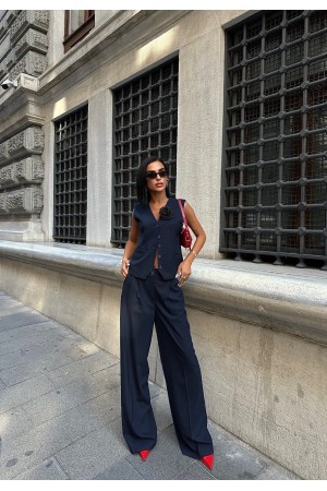 222831 TOPTAN LACİVERT PANTOLON TAKIM