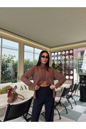 222873 TOPTAN KAHVE GÖMLEK