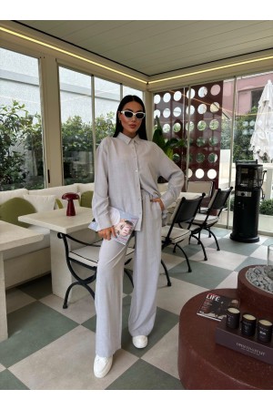 222877 TOPTAN GRİ PANTOLON TAKIM