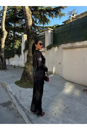 222889 TOPTAN SİYAH PANTOLON TAKIM