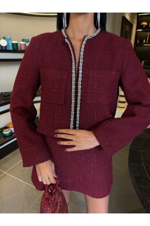 222895 TOPTAN BORDO ETEK TAKIM