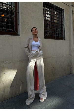 222929 TOPTAN BEJ PANTOLON TAKIM