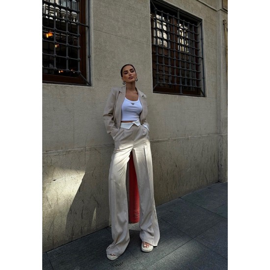 222929 TOPTAN BEJ PANTOLON TAKIM