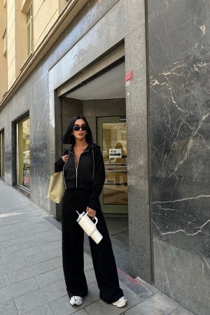 222957 black Track suitcase