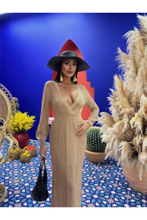 222964 TOPTAN VİZON ELBİSE