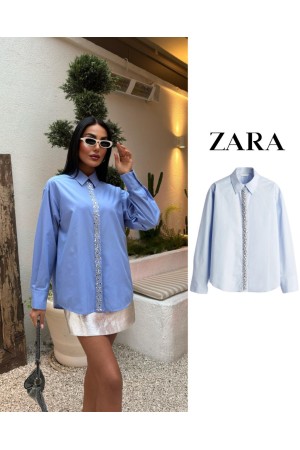 222973 TOPTAN BEBE MAVİ BLUZ