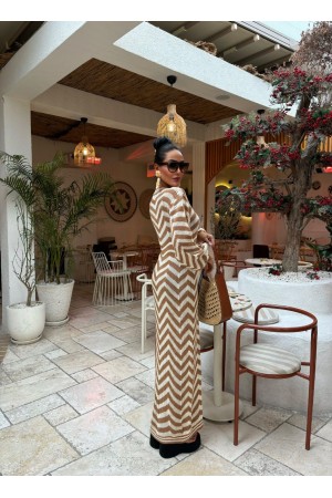 222979 striped DRESS