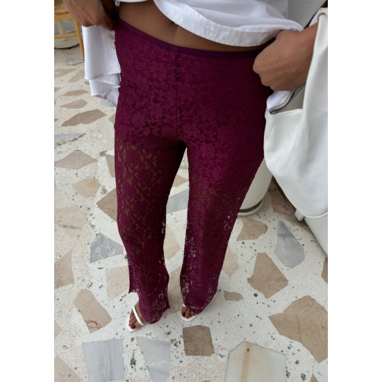 222993 TOPTAN VİŞNE PANTOLON