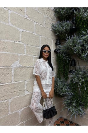 223000 TOPTAN BEYAZ PANTOLON TAKIM