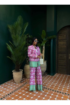 223004 TOPTAN DESENLİ PANTOLON TAKIM