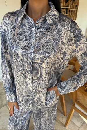 223005 TOPTAN DESENLİ PANTOLON TAKIM