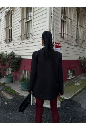 223010 TOPTAN SİYAH CEKET