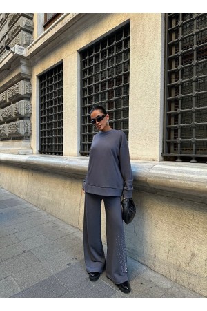 223018 Grey Track suitcase