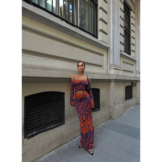 223028 patterned DRESS