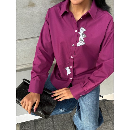 223042 fuchsia SHIRT