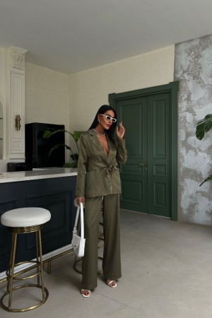 223063 TOPTAN HAKİ PANTOLON TAKIM