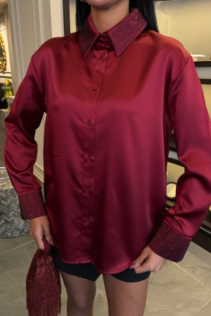 223095 burgundy SHIRT