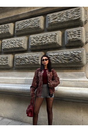 223116 TOPTAN DESENLİ CEKET