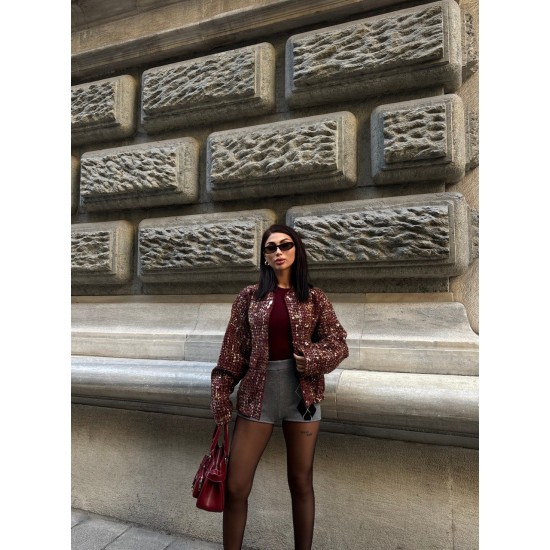 223116 TOPTAN DESENLİ CEKET