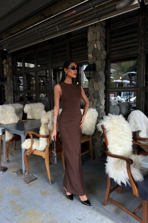 223123 TOPTAN KAHVE ELBİSE