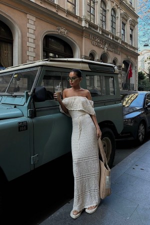 223131 TOPTAN BEJ ELBİSE