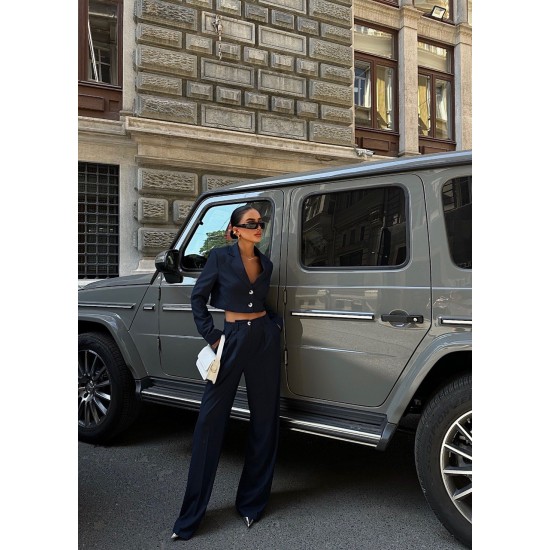 223136 TOPTAN LACİVERT PANTOLON TAKIM