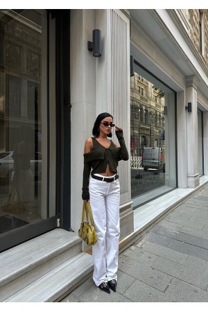 223138 TOPTAN HAKİ BLUZ