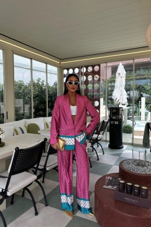 223168 TOPTAN DESENLİ PANTOLON TAKIM