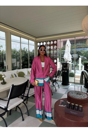 223168 TOPTAN DESENLİ PANTOLON TAKIM