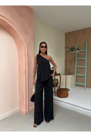 223169 TOPTAN SİYAH PANTOLON TAKIM