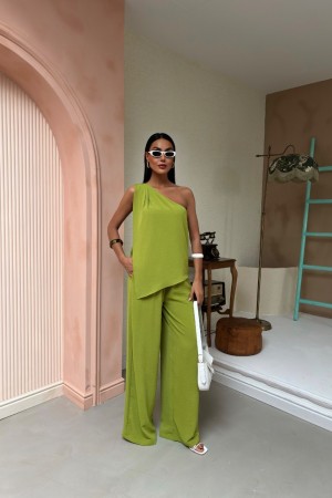 223171 GREEN Pants suit