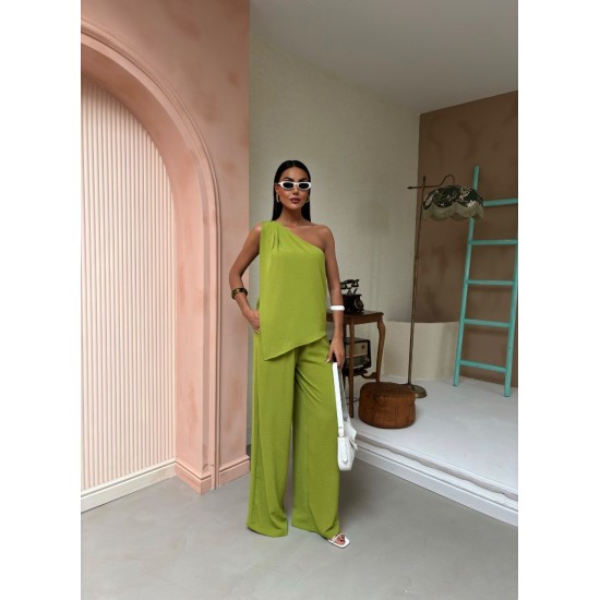 223171 GREEN Pants suit