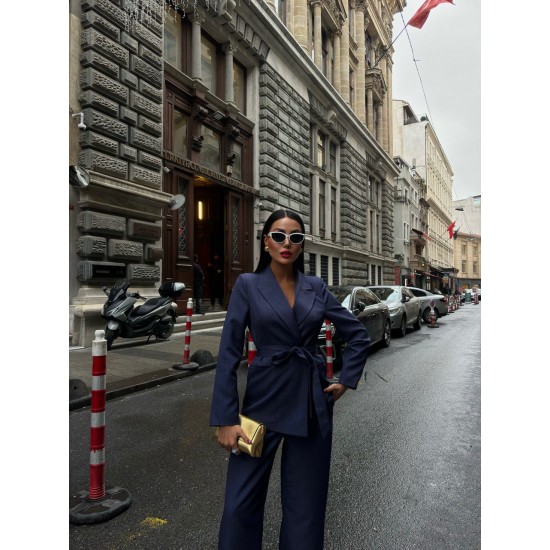 223181 TOPTAN SİYAH PANTOLON TAKIM