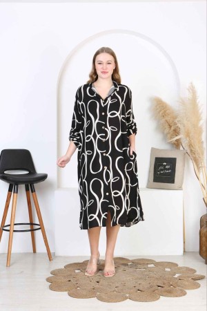 223239 patterned DRESS