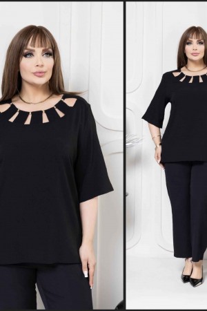 223249 TOPTAN SİYAH BLUZ