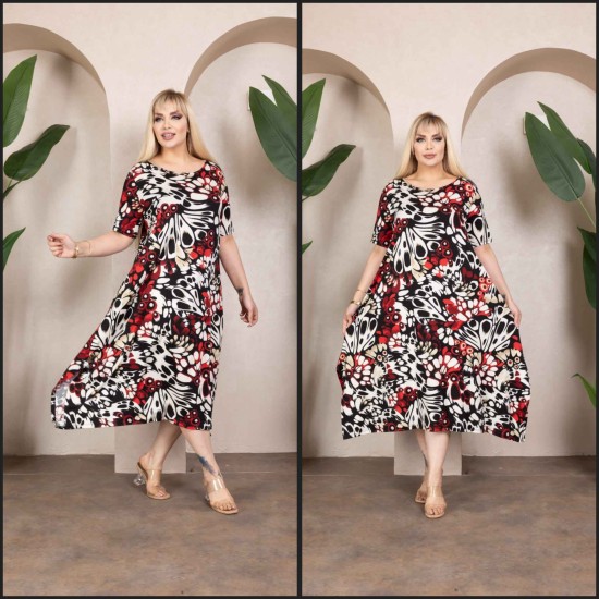 223251 patterned DRESS