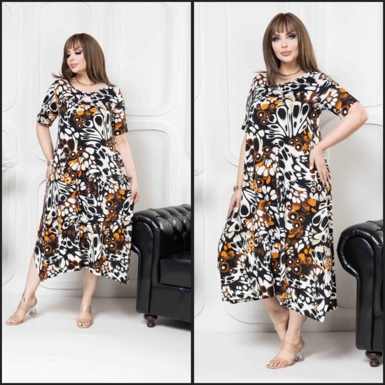 223254 patterned DRESS