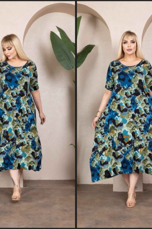 223255 patterned DRESS