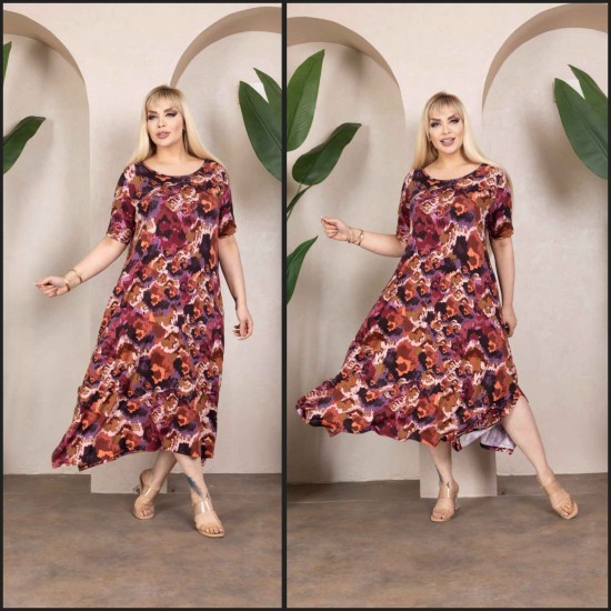 223258 patterned DRESS