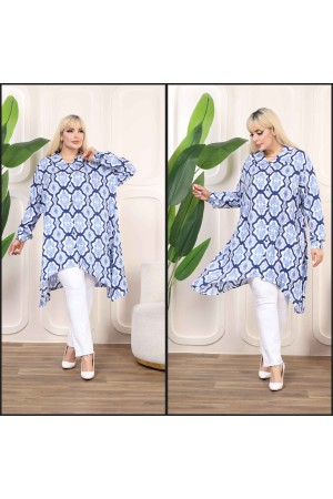 223262 TOPTAN DESENLİ TUNİK