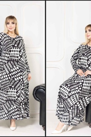 223263 patterned DRESS