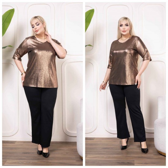 223266 TOPTAN VİZON BLUZ