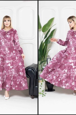 223289 patterned DRESS