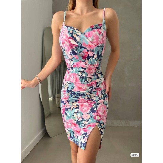 223322 patterned DRESS
