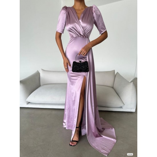 223337 TOPTAN LİLA ABİYE