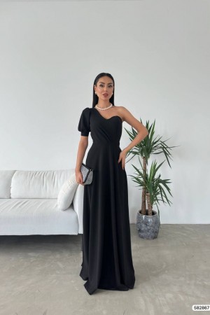 223347 black Evening dress
