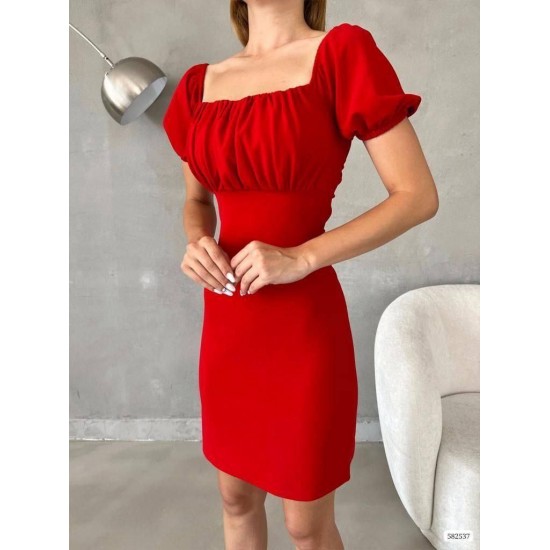 223352 red DRESS