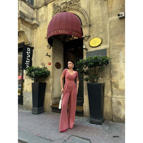 223362 dried rose OVERALLS