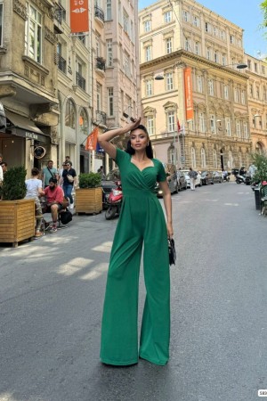 223363 Emerald Green OVERALLS
