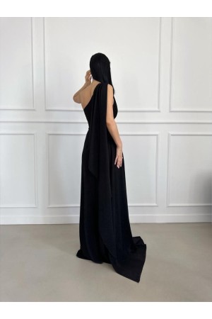 223398 TOPTAN SİYAH ABİYE